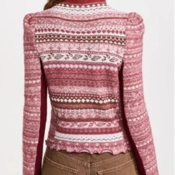 Free People “Bali Juniper” turtlenec, Patterned Sweater, Various sizes, - Picture 2 of 7